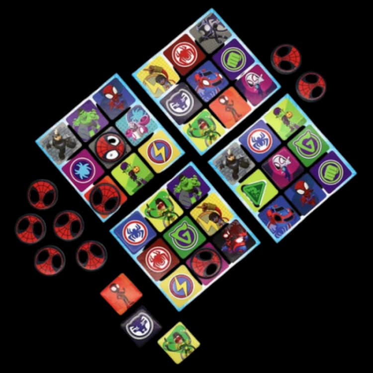 Image of Marvel Spidey and Friends Bingo Board Game MARVEL-130015016