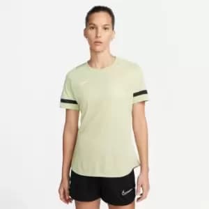 Image of Nike Dri-FIT Academy Womens Short-Sleeve Soccer Top - Green