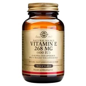Image of Solgar Vitamin E 268mg 400IU Softgels 100 softgels