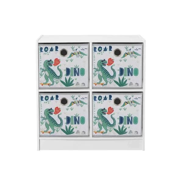 Image of Lloyd Pascal 4 Cube With 4 Dino Storage Boxes