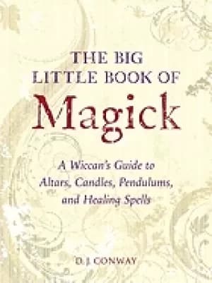 Image of big little book of magick a wiccans guide to altars candles pendulums and