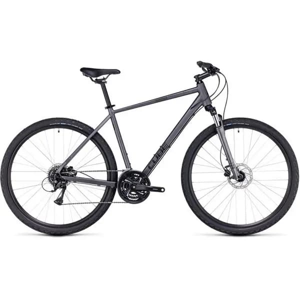 Image of Cube Nature 2024 Hybrid Bike - Red XS