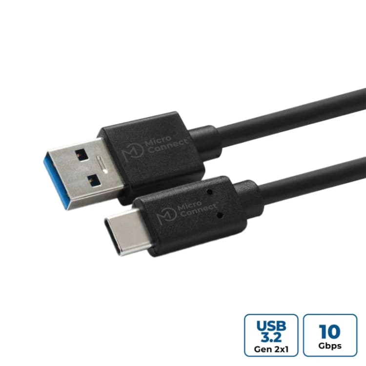 Image of Microconnect USB3.2CA05 USB cable USB 3.2 Gen 2 (3.1 Gen 2) 0.5 m USB