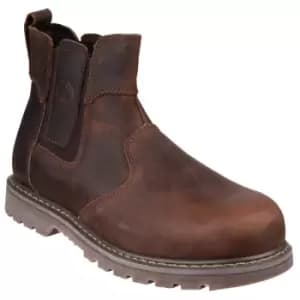 Image of Amblers Steel FS165 Safety Boot / Womens Ladies Boots / Dealers Safety (6 UK) (Brown)