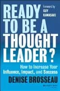 Image of ready to be a thought leader how to increase your influence impact and succ