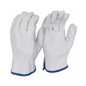 Image of Unlined Drivers Glove Pearl - Size L - Pack of 10