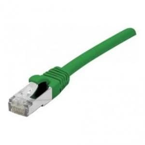 Image of Patch Cord RJ45 CAT.6 F/UTP LSZH Snagless Green - 3 M Full Copper