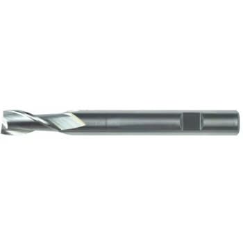 Image of 25.00MM HSS-Co 8% 2 Flute Weldon Shank Long Series Slot Drills - Uncoa - Swisstech