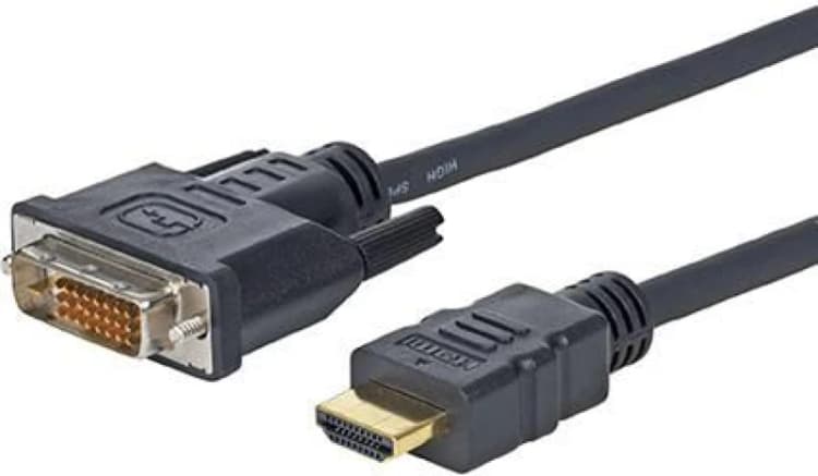 Image of Vivolink PROHDMIDVI1 video cable adapter 1m HDMI DVI-D Black