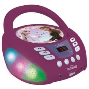 Image of Lexibook RCD109FZ Disney Frozen II Boombox Radio CD Player with Bluetooth UK Plug