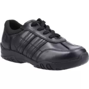 Image of Hush Puppies Boys Jezza 2 Junior Leather Laced School Shoes UK Size 1 (EU 33)