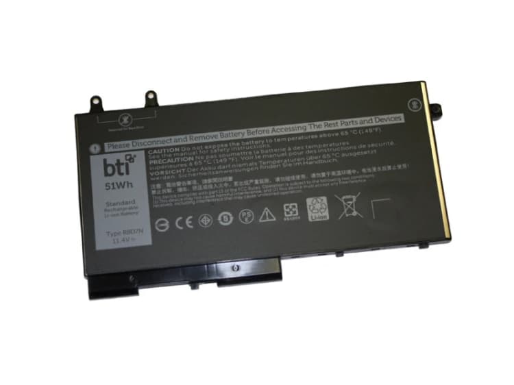 Image of BTI BTI R8D7N compatible 48Wh 3-cell battery for Dell Inspiron R8D7N-BTI