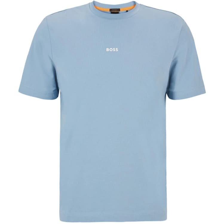 Image of Boss Mens Oversized T-Shirt Light Blue 451 male S