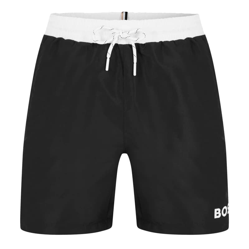 Image of Boss Boss Starfish Swim Shorts - Black 2XL Male