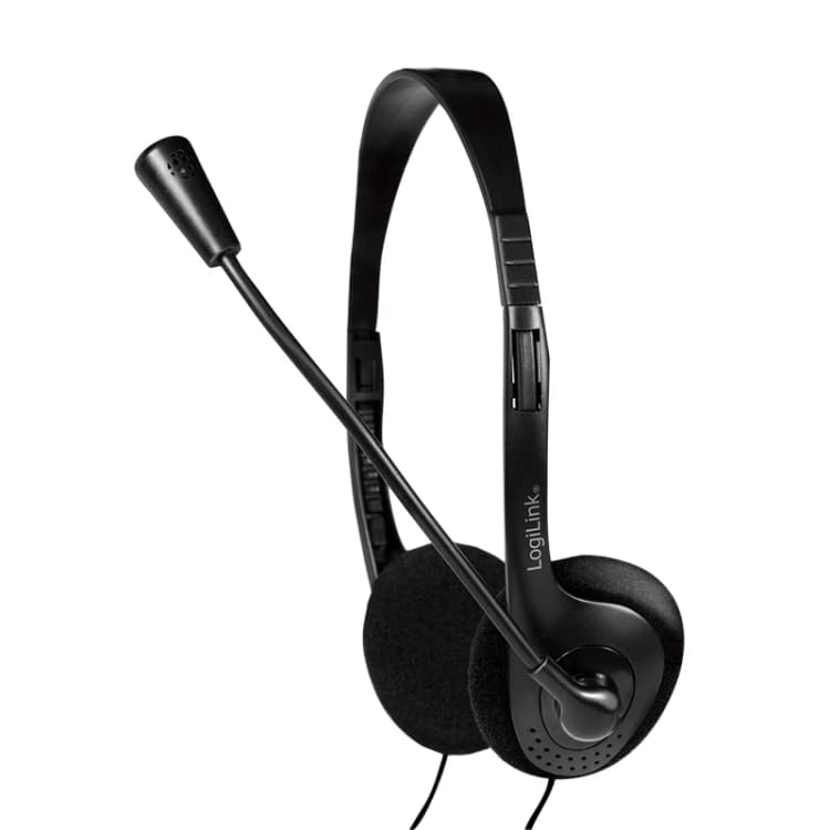 Image of LogiLink HS0052 headphones/headset Wired Head-band Office/Call center