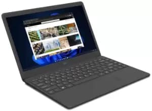 Image of GeoBook 140 Intel Celeron 4020 4GB RAM 64GB eMMC 14'' HD Windows 11 Laptop, black