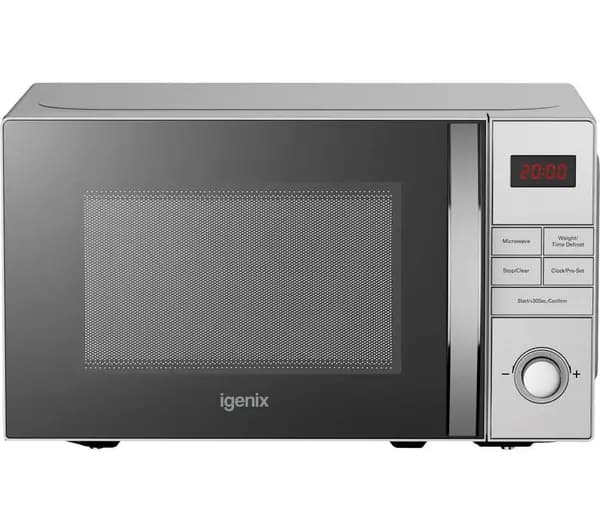 Image of Igenix IGM0821SS 20L 800W Digital Microwave