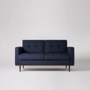 Image of Swoon Berlin House Weave 2 Seater Sofa - 2 Seater - Navy