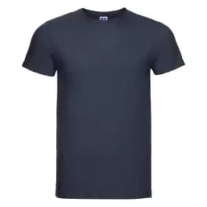 Image of Russell Mens Slim Short Sleeve T-Shirt (M) (French Navy)
