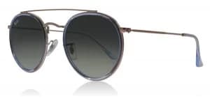 Image of Ray-Ban RB3647N Sunglasses Light Blue 906771 51mm