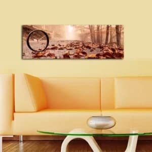 Image of 3090CS-40 Multicolor Decorative Canvas Wall Clock