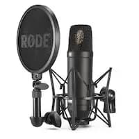 Image of RODE NT1 Condenser Microphone including SM6 Spider and XLR Cable (NT1KIT)