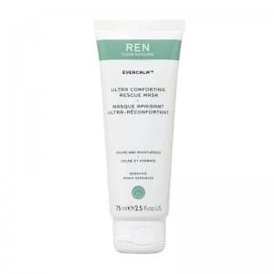 Image of REN Clean Skincare Evercalm Comforting Rescue Mask 75ml