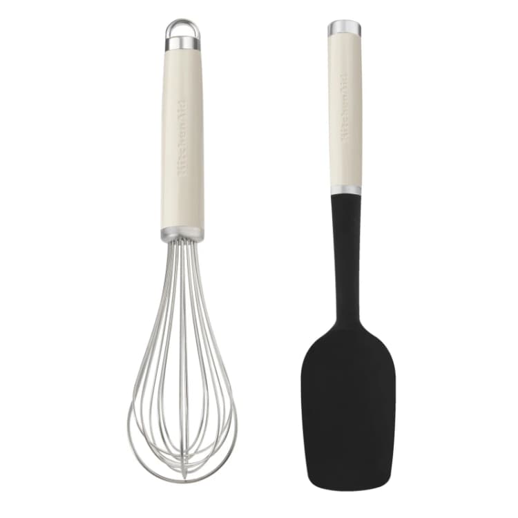 Image of KitchenAid 2 Piece Baking Set Almond Cream - KitchenAid KQG463OHACE