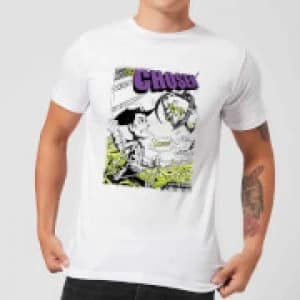 Image of Toy Story Comic Cover Mens T-Shirt - White - 3XL