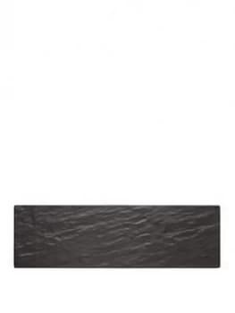 Image of Kitchencraft We Love Summer Melamine Slate-Effect Rectangular Serving Platter