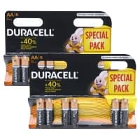 Image of Duracell MN1500 AA Batteries - 12 Pack
