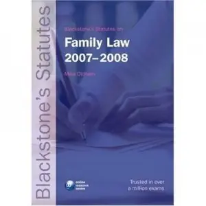 Image of Family Law 2007-2008 by Mika Oldham Paperback