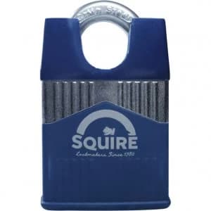 Image of Henry Squire Warrior High-Security Shackle Padlock 45mm Closed
