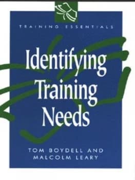 Image of Identifying Training Needs by Tony Boydell Paperback