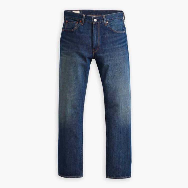 Image of Levis Levis 555 Relaxed Straight Welcome T - Blue Blue 36 L