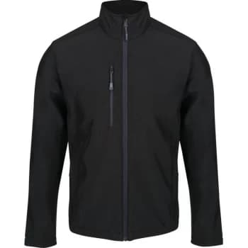 Image of Recycled Printable Softshell Black Jackets (3XL) - Regatta
