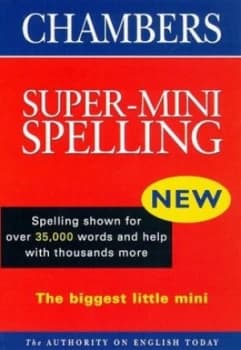 Image of Chambers Super-Mini Spelling Paperback