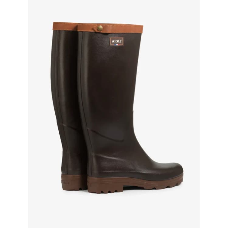 Image of Aigle Work boots Aigle Chambsign Non V Marron Male 45