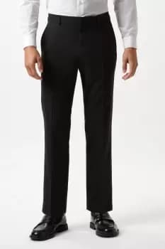 Image of Mens Slim Fit Charcoal Essential Suit Trousers
