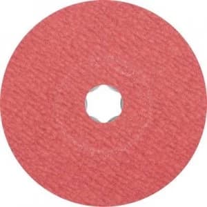 Image of PFERD 64193112 HORSE COMBIKLICK fiber grinder 125mm ceramic grain CO-COOL 120 Diameter 125 mm