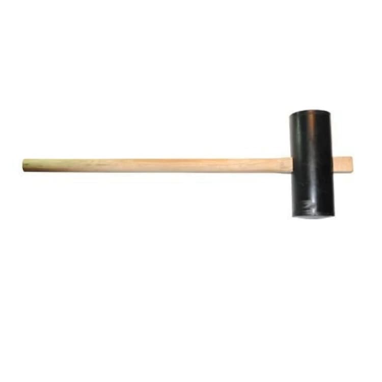 Image of Loops 16lb Rubber Maul Hammer Mallet Paving Concrete Kerbs Flagstone Tool Multi