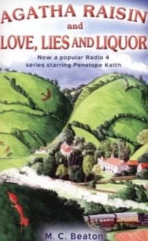 Image of Agatha Raisin and Love Lies and Liquor by M.C. Beaton Paperback