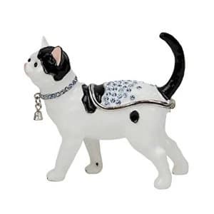 Image of Treasured Trinkets - Black and White Cat Standing