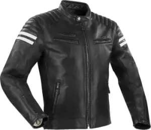 Image of Segura Funky Motorcycle Leather Jacket, black, Size L, black, Size L