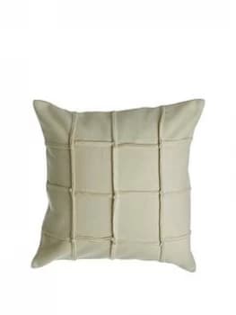 Image of Premier Housewares Hampstead Felt Square Cushion - Dark Grey