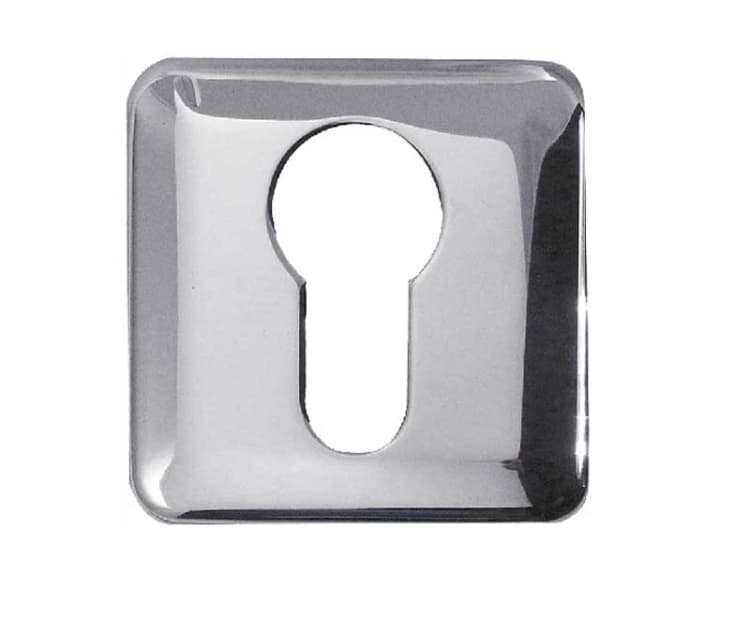 Image of LocksOnline Square Bevelled Euro Profile Escutcheon