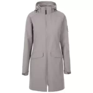 Image of Trespass Womens/Ladies Maria Soft Shell Jacket (M) (Pale Grey Marl)