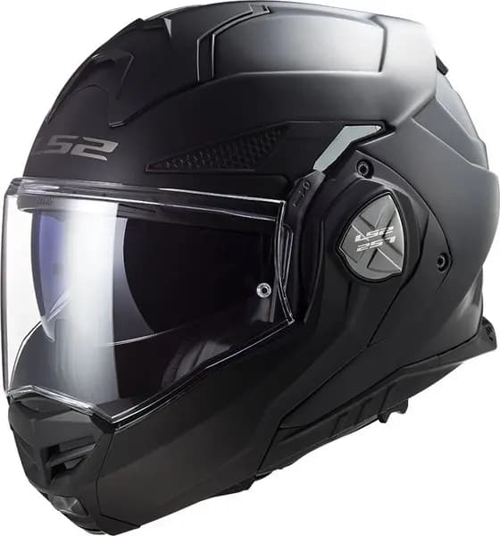 Image of LS2 FF901 Advant X Solid Matt Black 06 Modular Helmet Size XL