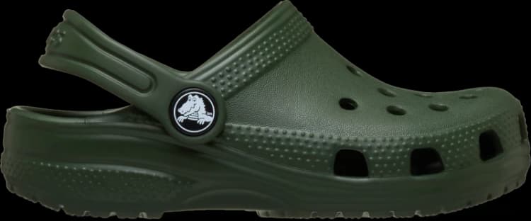Image of Crocs Kids Toddler Classic Clogs Field Green C10