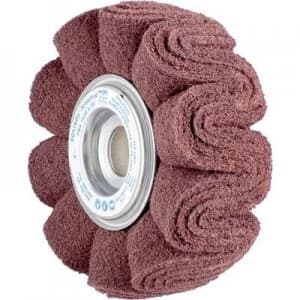 Image of PFERD 44646119 HORSE POLINOX grinding wheel 150 x 25.4mm corundum A 180 PNG format 150 mm